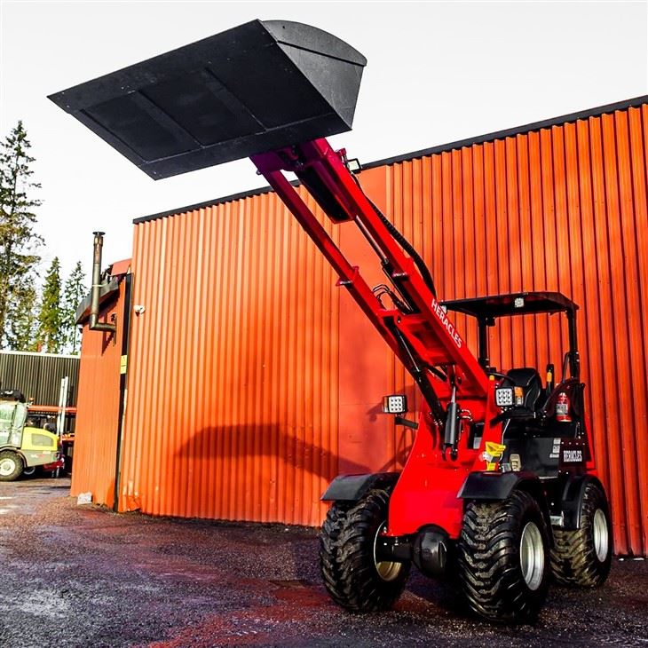 China EU V Compact Telescopic Wheel Loader factory